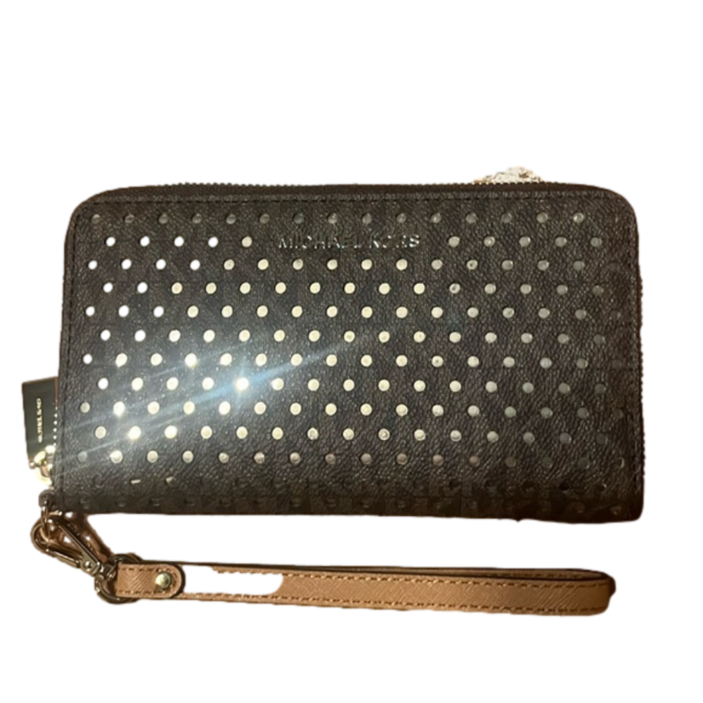 NWT Michael Kors Laser Cut Wallet /Wristlet